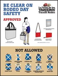 Rodeo spectators must abide by new security measures