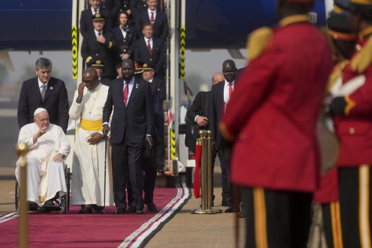 South Sudan Pope