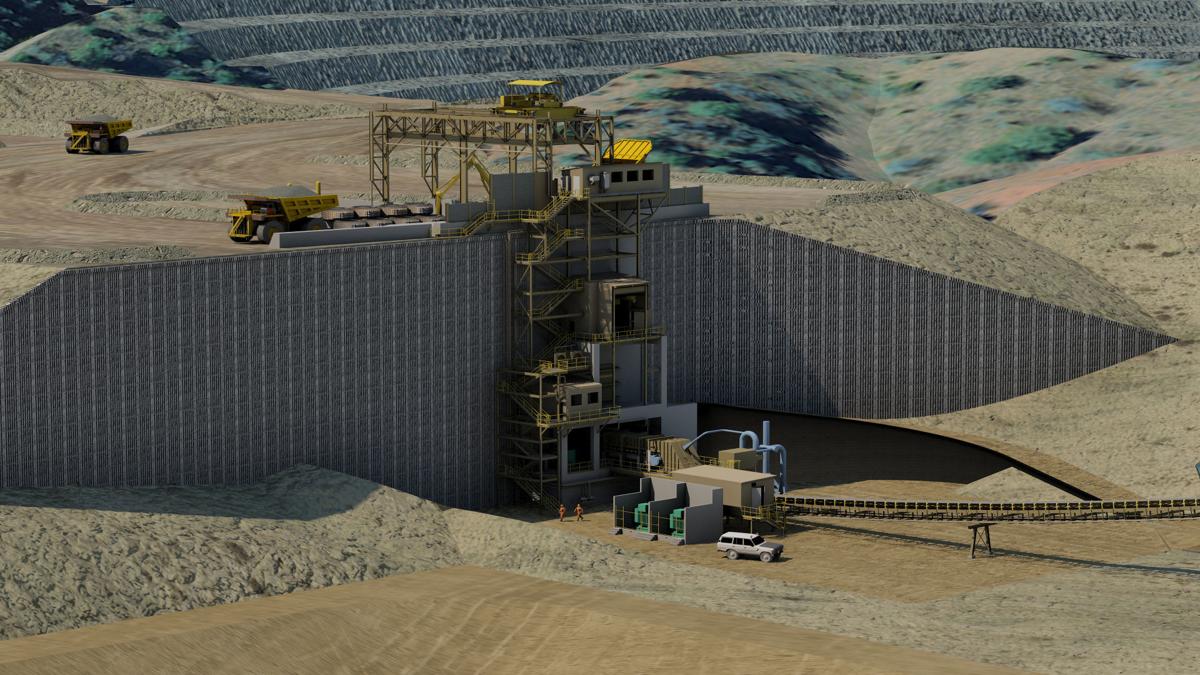 Rendering of Rosemont Mine
