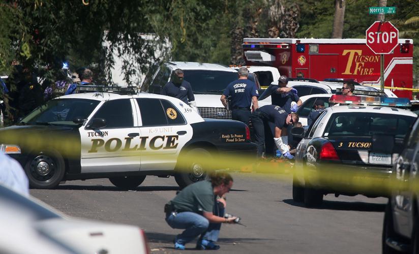 Police chase robbery suspect