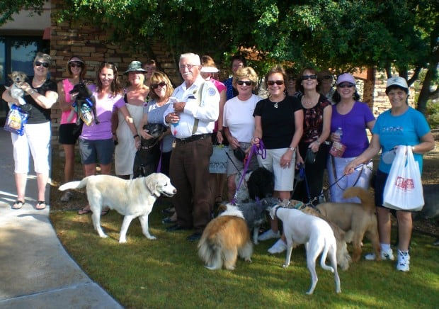 Ben's Bells: Security guard Flick brightens day of dog walkers of Sabino Mountain   