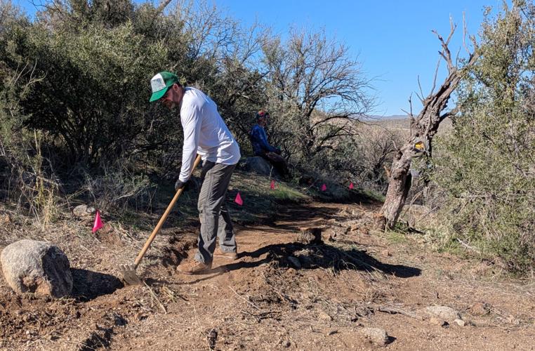 Work on Stone Cactus Trail