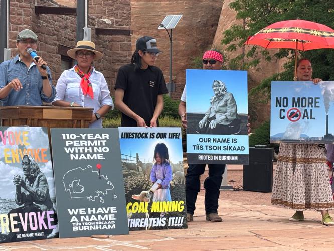 Navajo press conference