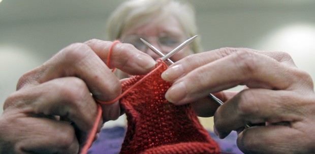 Loose-knit group meets at library   