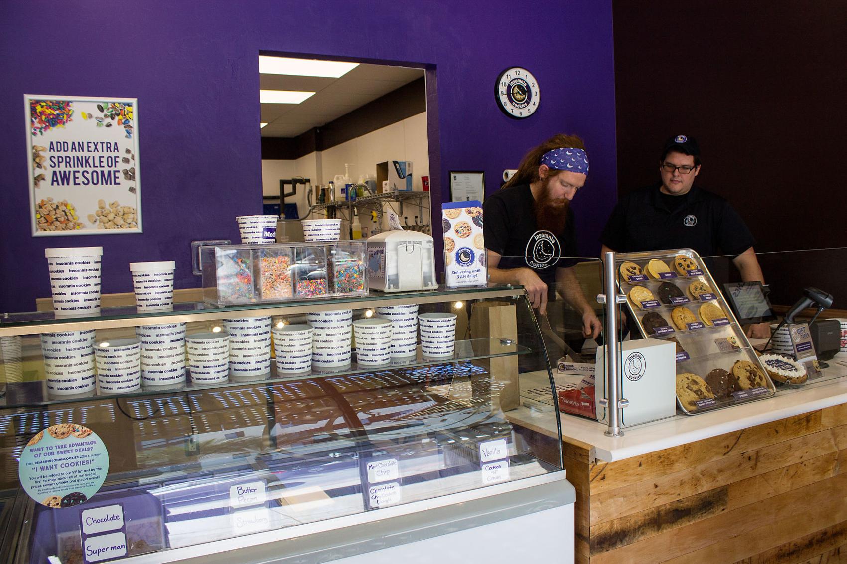 We taste tested the menu at this downtown cookie delivery shop eat