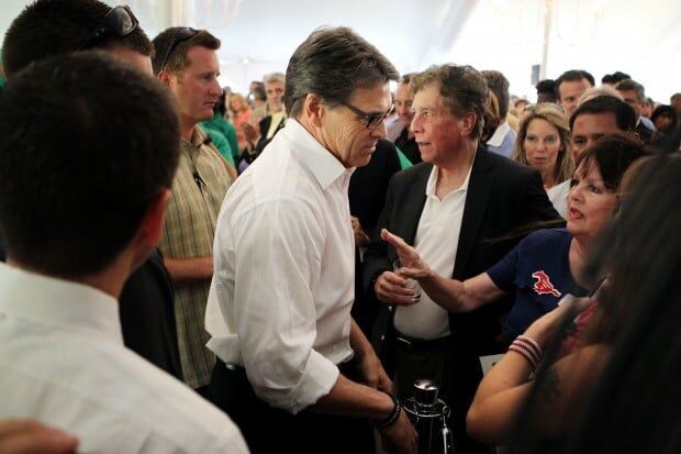 Texas Gov. Rick Perry in Chesterfield, Mo.