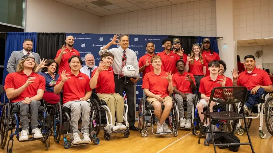 Arizona men’s wheelchair basketball team