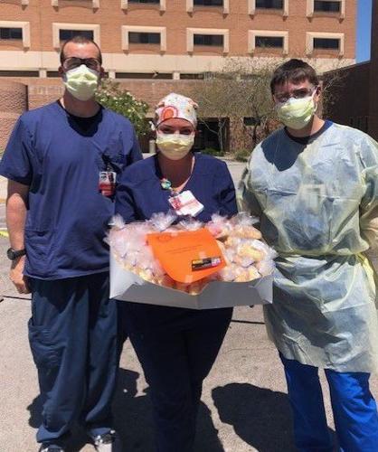 Tucson Kino Rotary Club donated bakery treats
