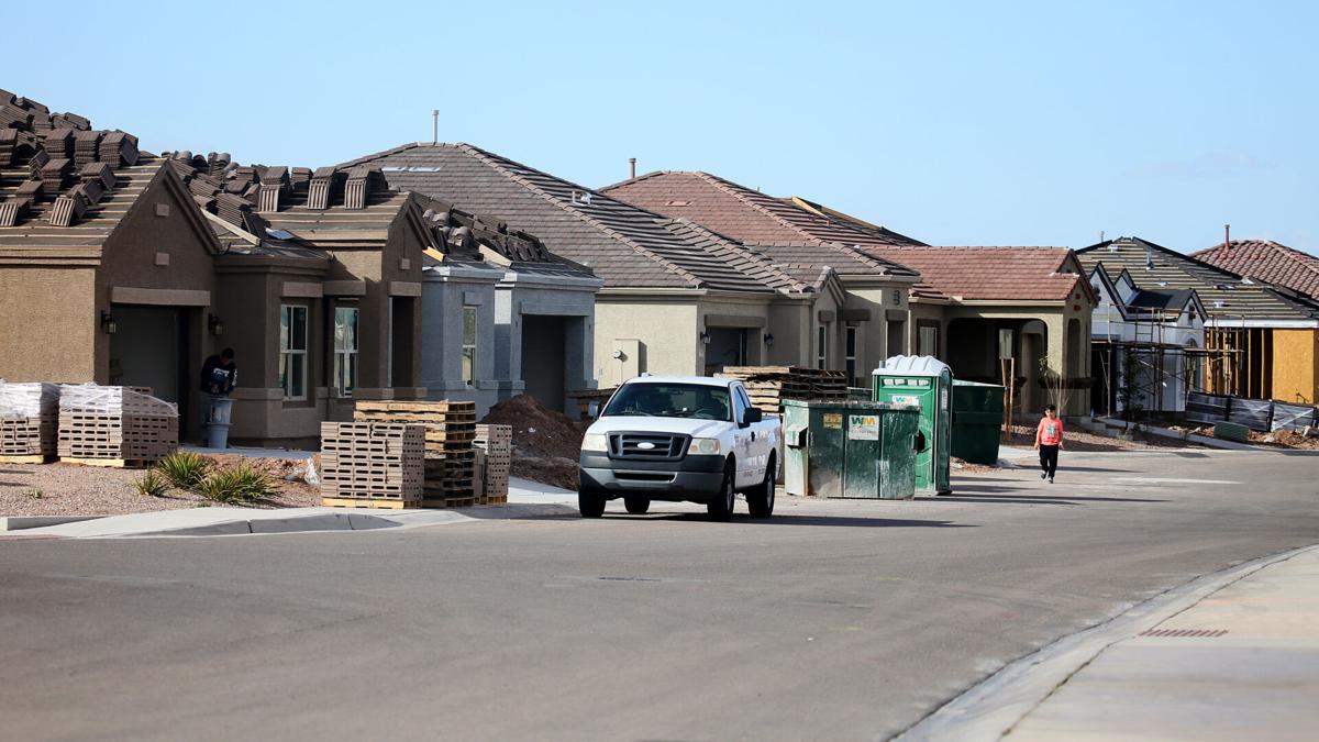 homes under construction