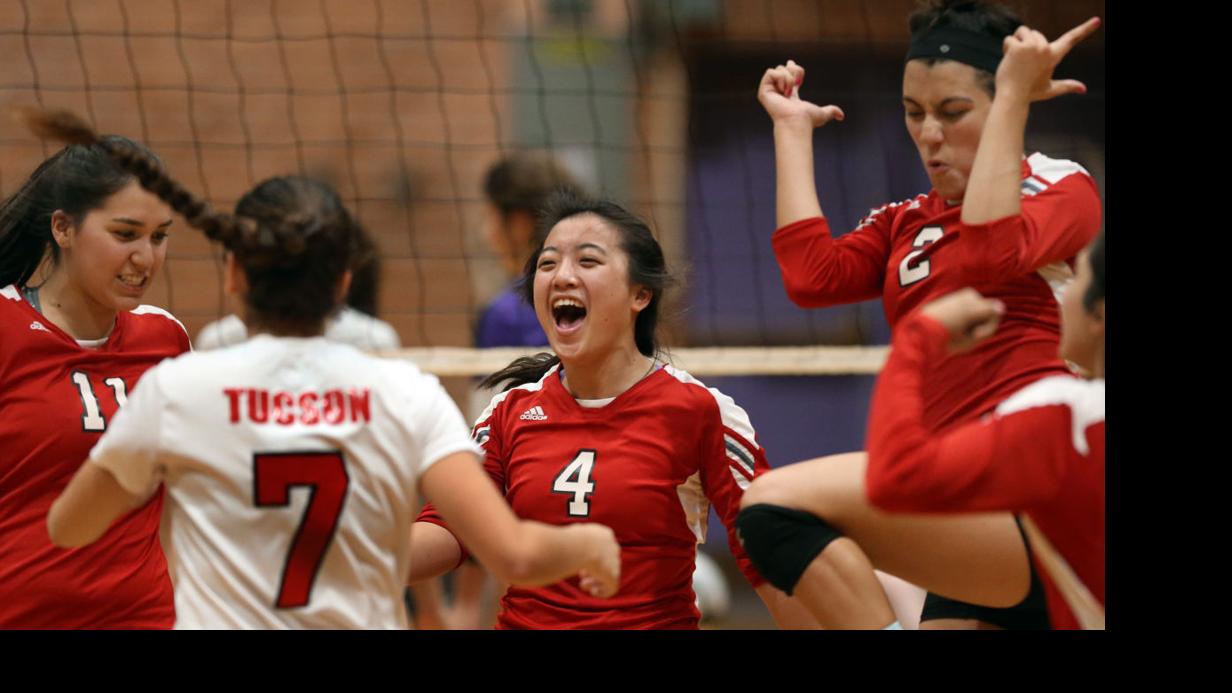 Photos Rincon hosts Tucson in girls volleyball
