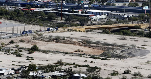 Undeveloped land southwest of Interstate 10