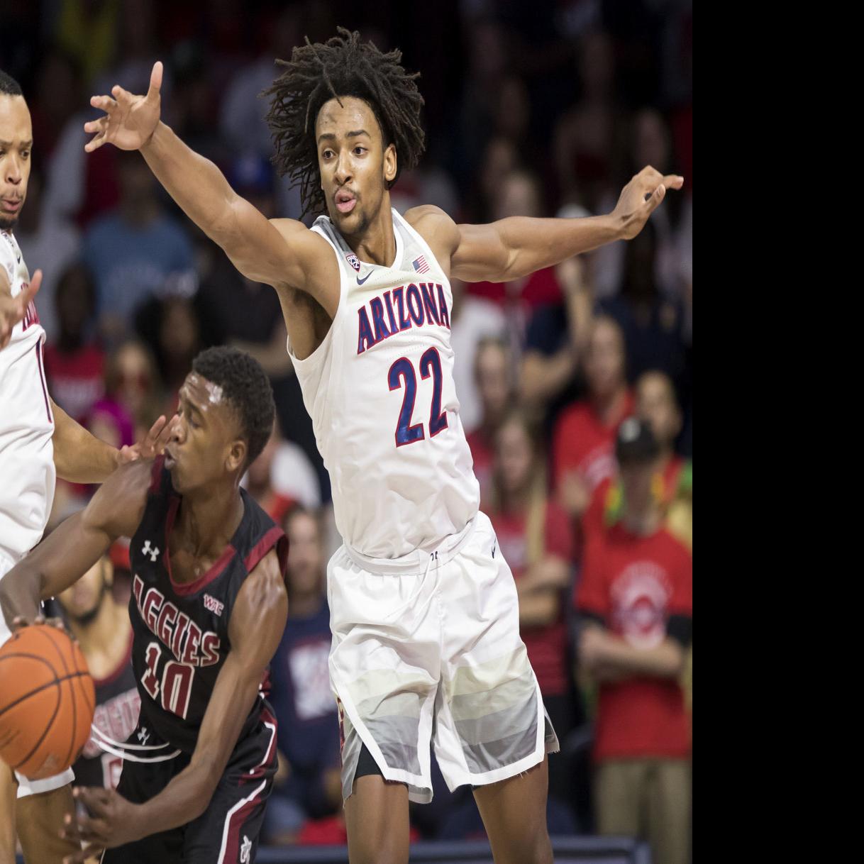 Nnaji Perfect From Field As Ua Blows Out New Mexico State