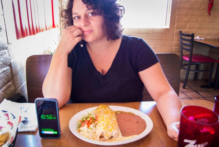 Poco and Mom's breakfast burrito