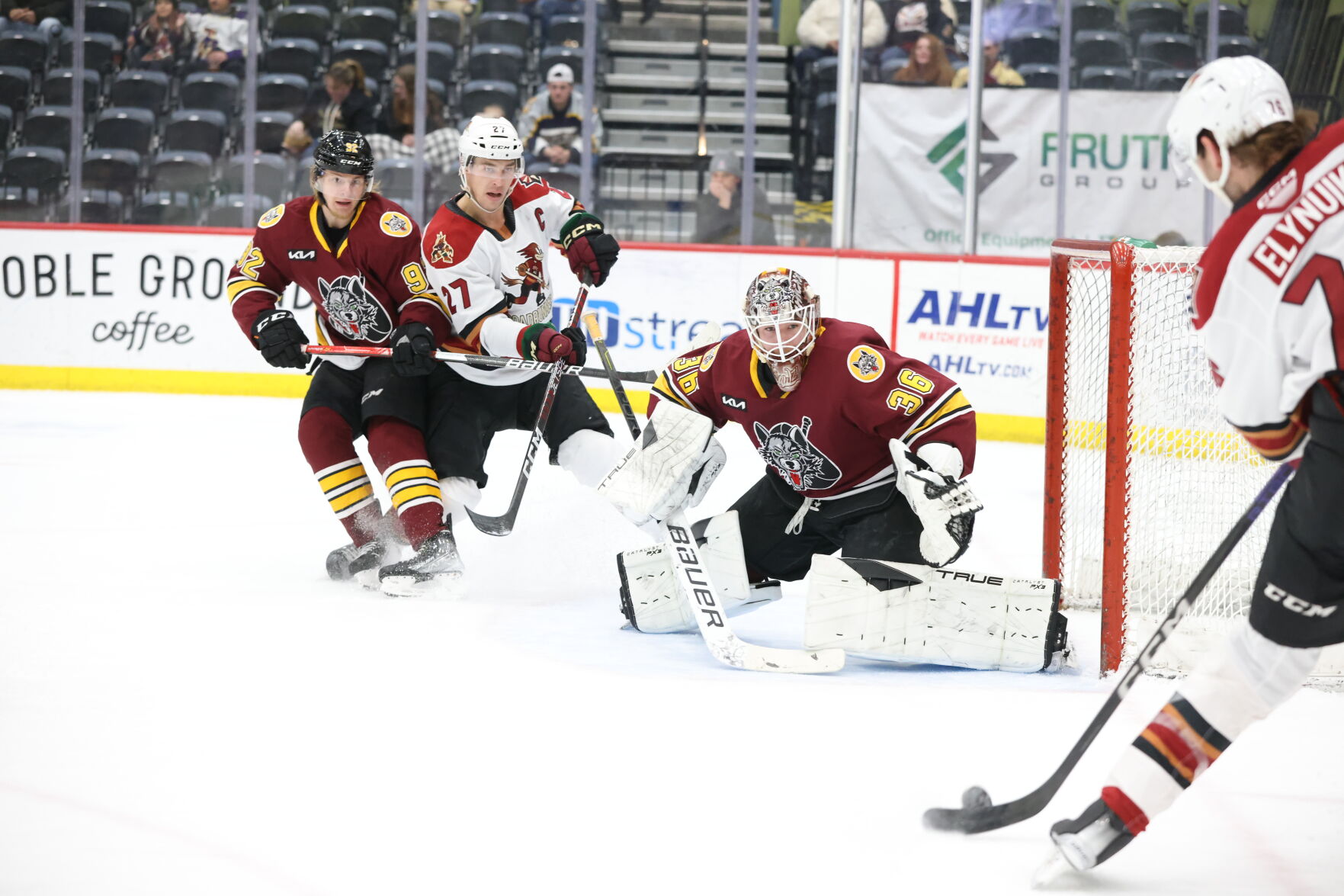 Roadrunners sweep defending AHL champion Chicago; homestand finale up next