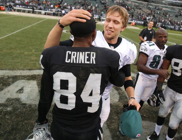 Philadelphia Eagles vs. Oakland Raiders NFL football