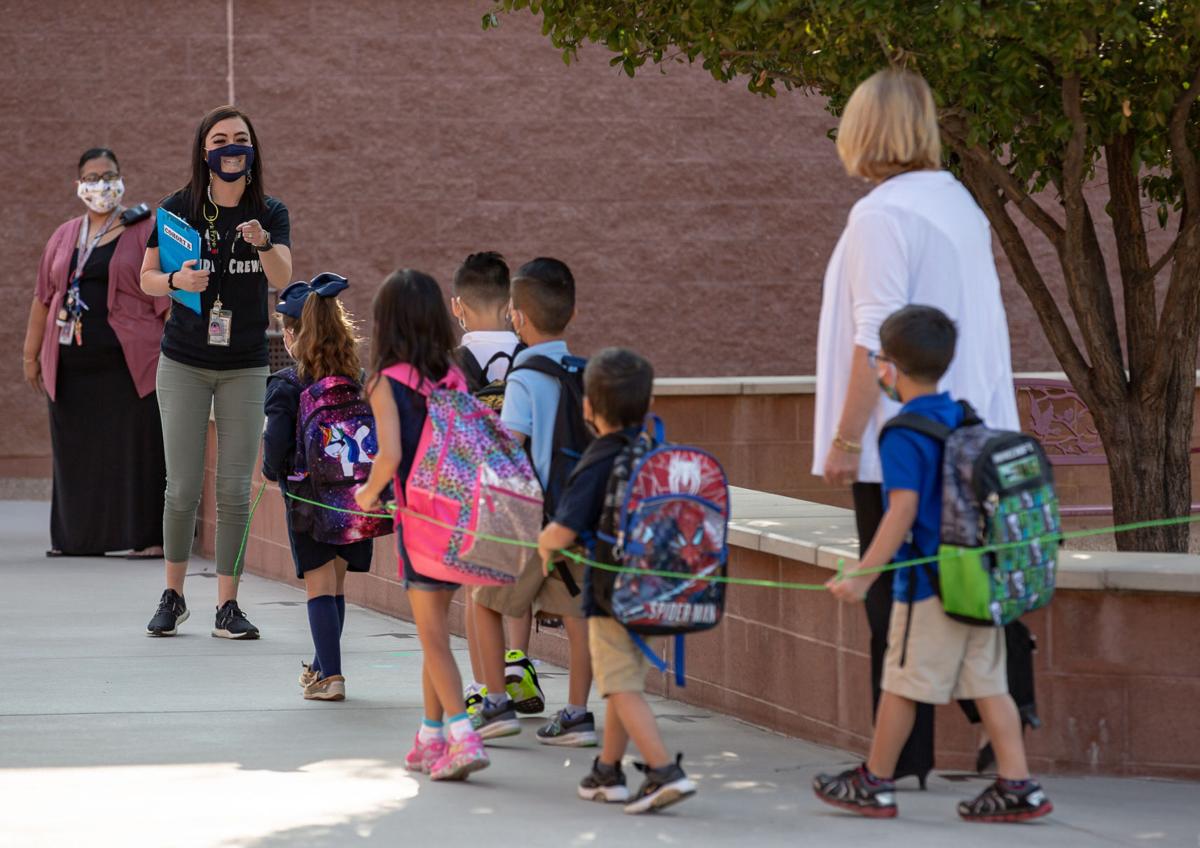 Copper View Elementary School, hybrid, in-person