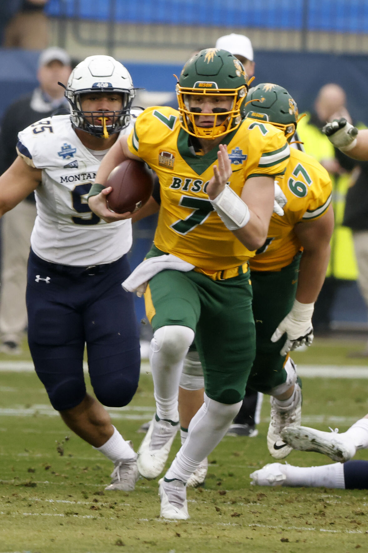 Former North Dakota State University standout played in all four