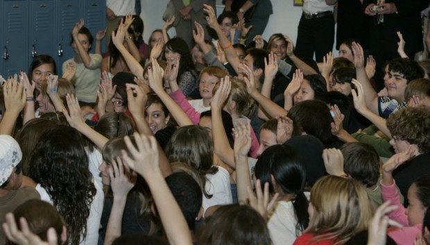 Hands raised for Basis