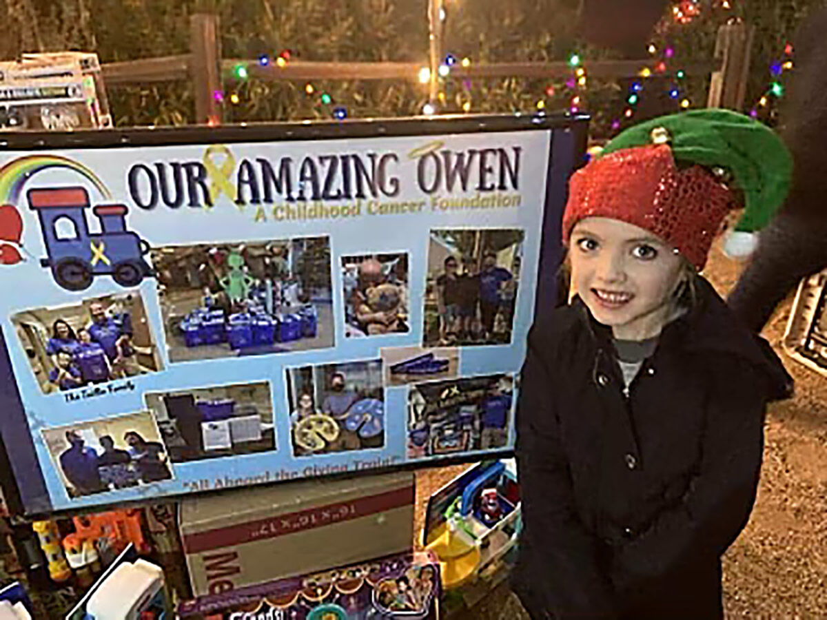 Our Amazing Owen—The Giving Train