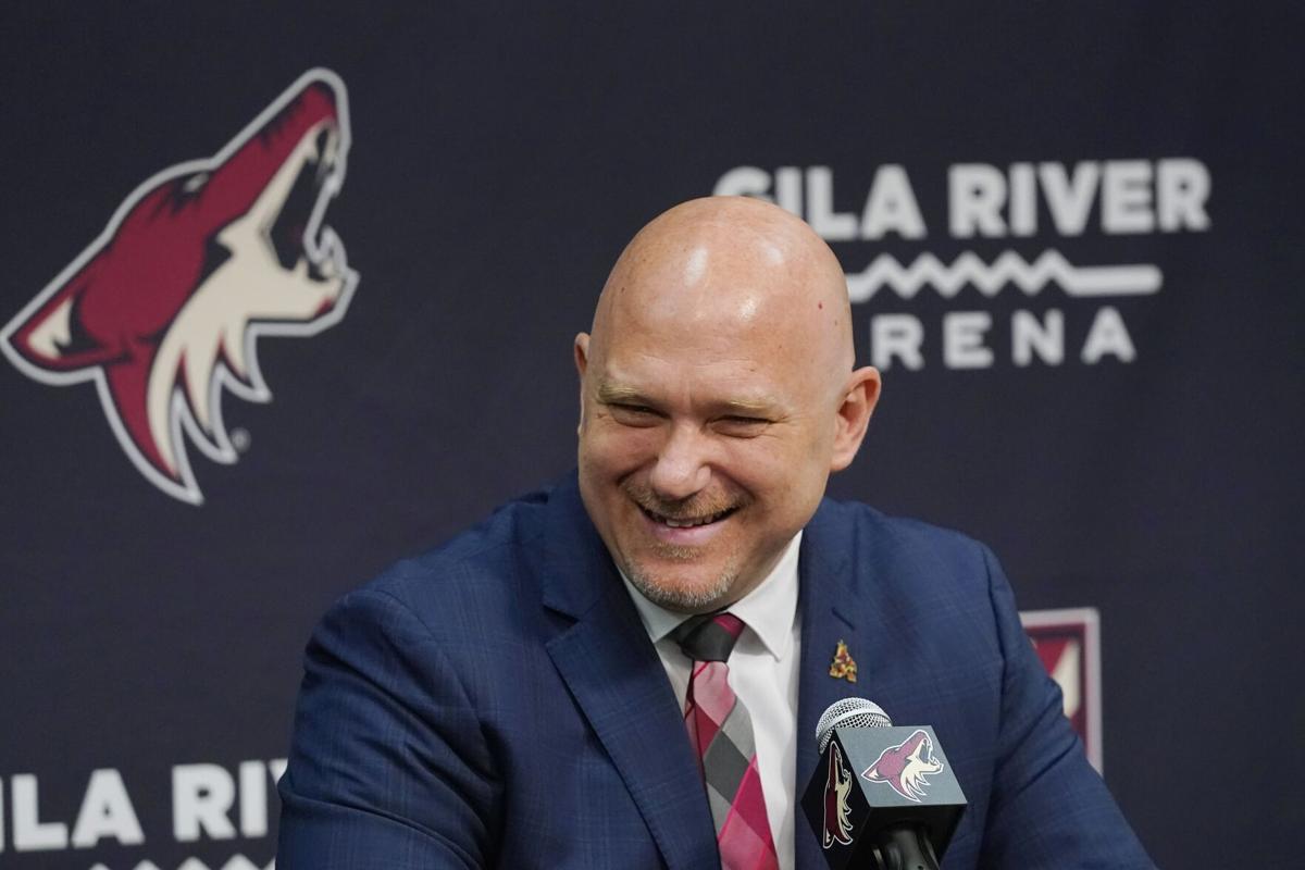 Coyotes Tourigny Hired Hockey