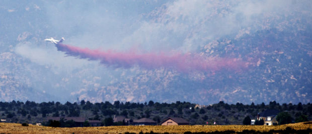 7K acres near Prescott burn; 460 houses are evacuated    