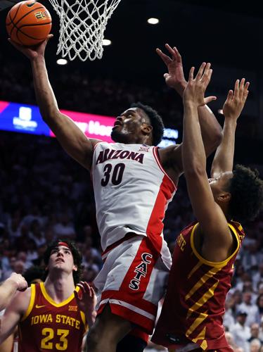 No. 2 Arizona vs. No. 4 Iowa State, men's basketball