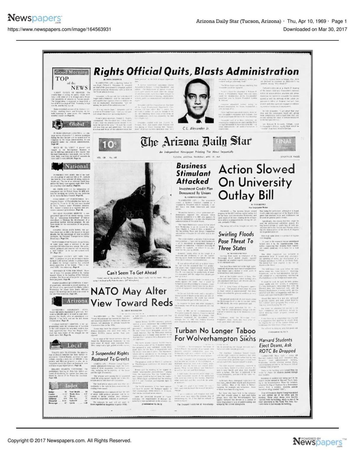 Arizona Daily Star front page April 10, 1969.pdf