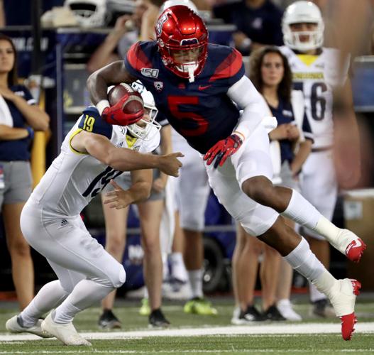 Arizona Wildcats vs. NAU Lumberjacks football, punt return