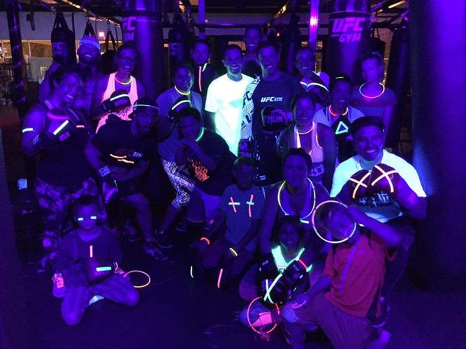 Glow Boxing at UFC Gym