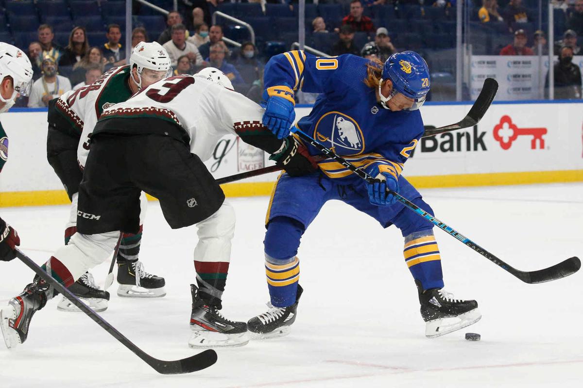 Sabres Coyotes first