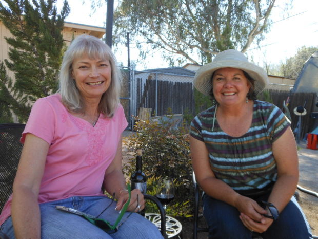 Beverly Wilson, left, and Dara Widner