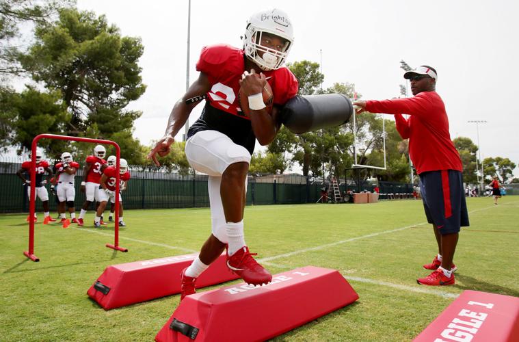 Arizona Wildcats football practice