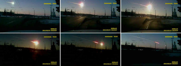 Meteor explodes over Russia