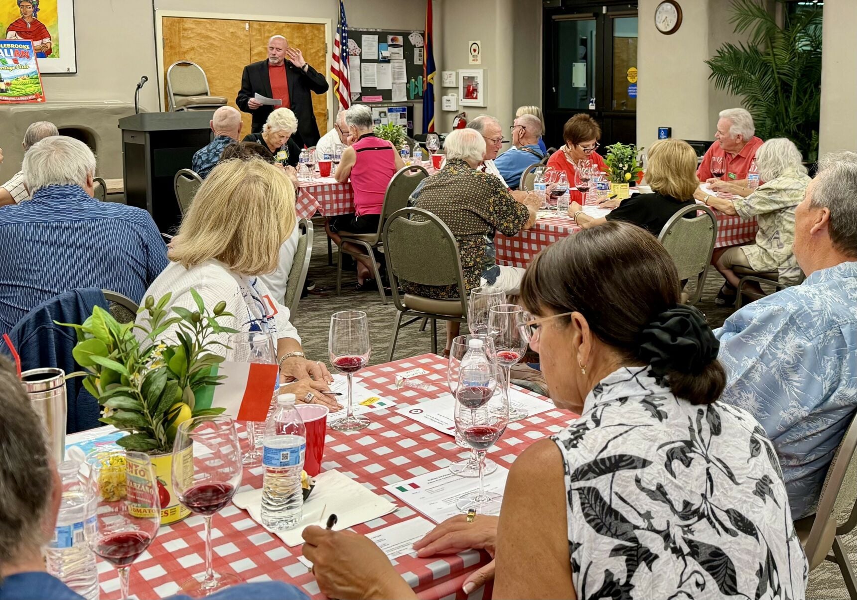 tucson.com - Andy Marino - Salute! The Italian Heritage Club Hosts an Evening of Wine Tasting