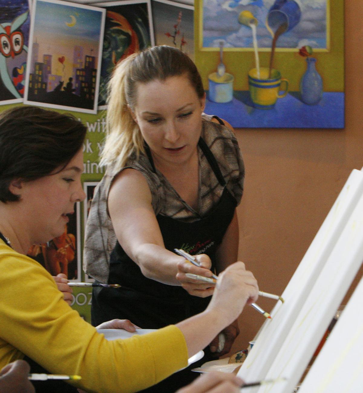 Unleash your inner artist with your friends while you