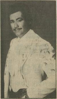 Newton "sang his little heart out" at the TCC   