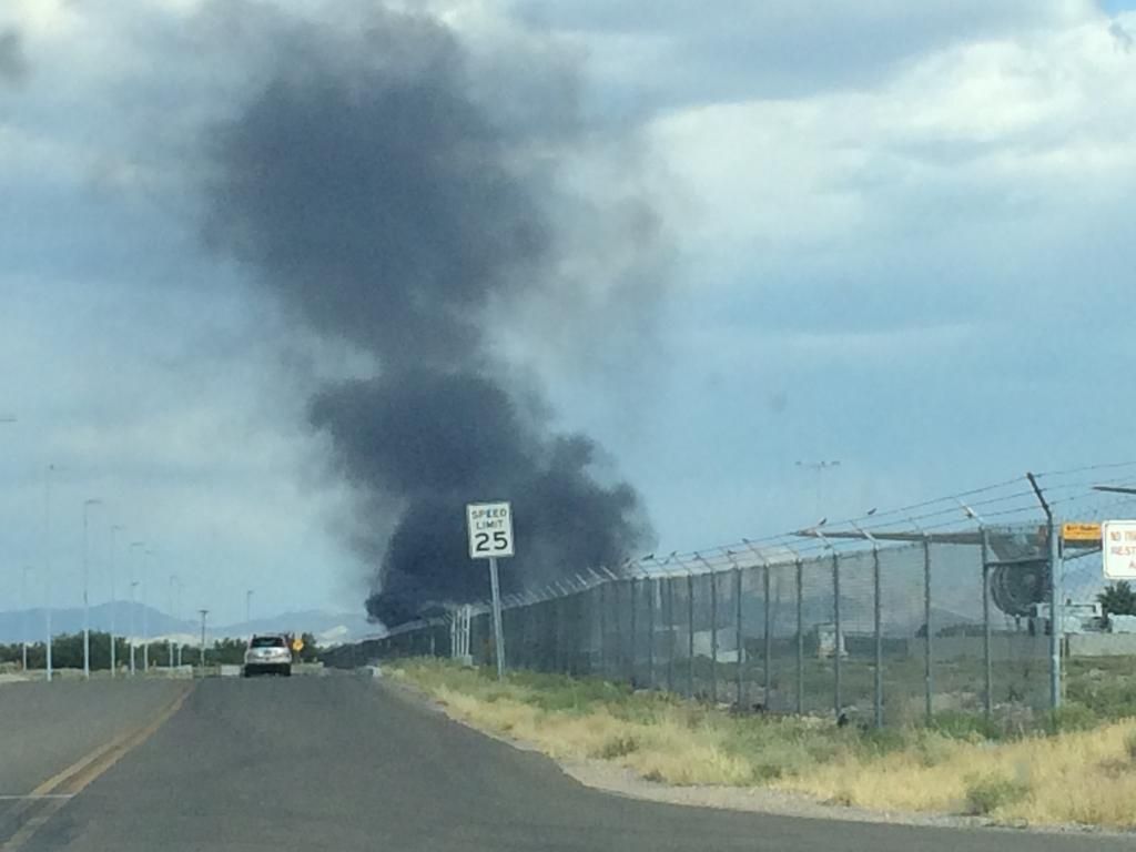 Tucson Airport Fire responds to debris fire