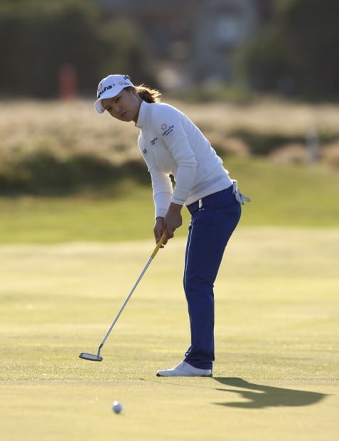 Golf: Ryu fires 70, ties for lead in British    