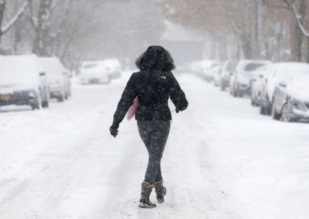 Winter weather storms in - again