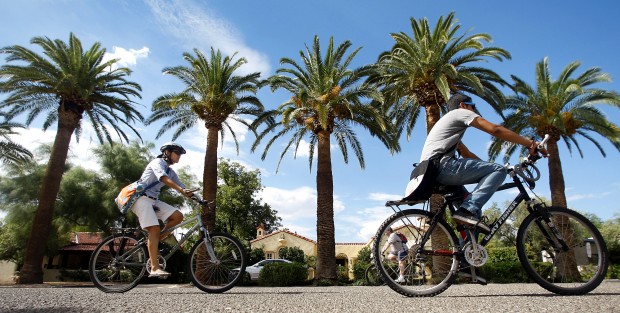 Magazine extols bike paths, climate, array of area terrain   