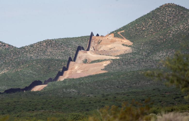 Border Wall, San Bernardino National Wildlife Refuge