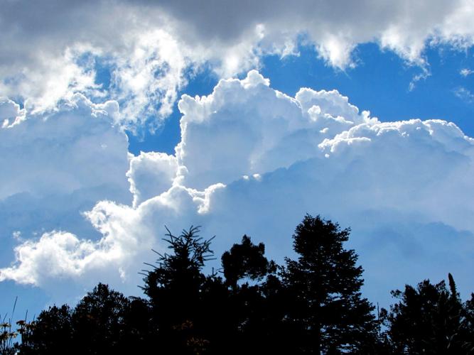 Monsoon clouds over Mount Lemmon