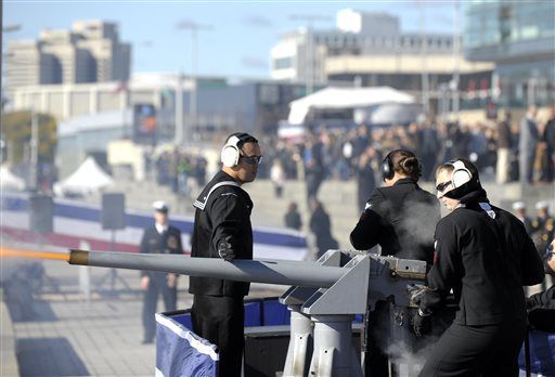 USS Detroit commissioned in its namesake city