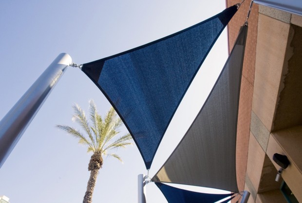 Raise the sun sails, heading to shade    