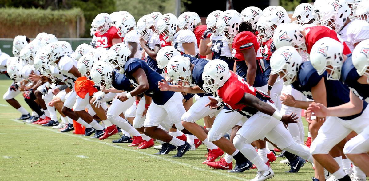 Arizona Wildcats football practice