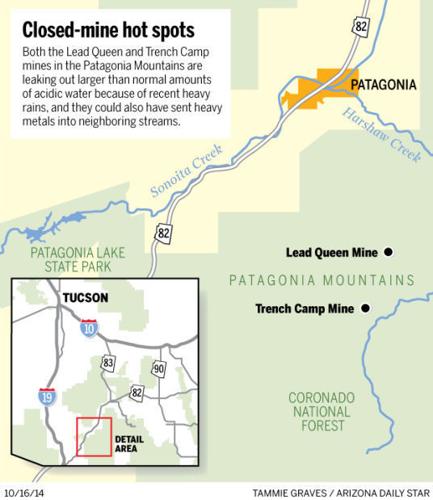 Abandoned mine hotspots