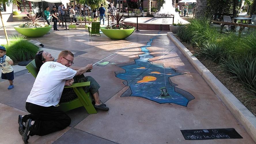 Chalk art festival