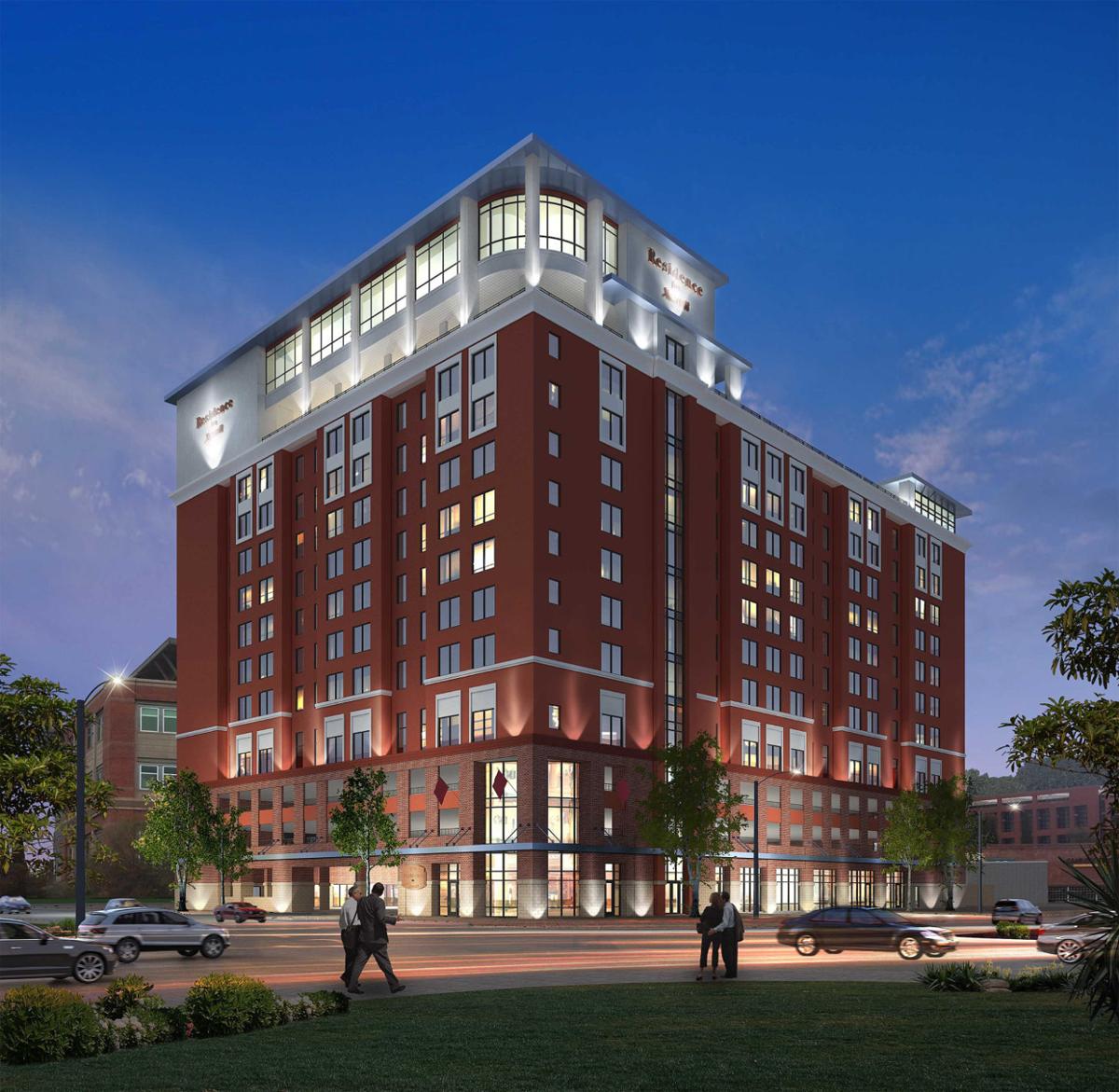 Council Oks Ua Hotel And Bourn Building Incentives News About Marriott Residence Inn Hotel