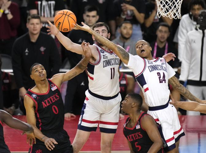 NCAA San Diego St UConn Basketball