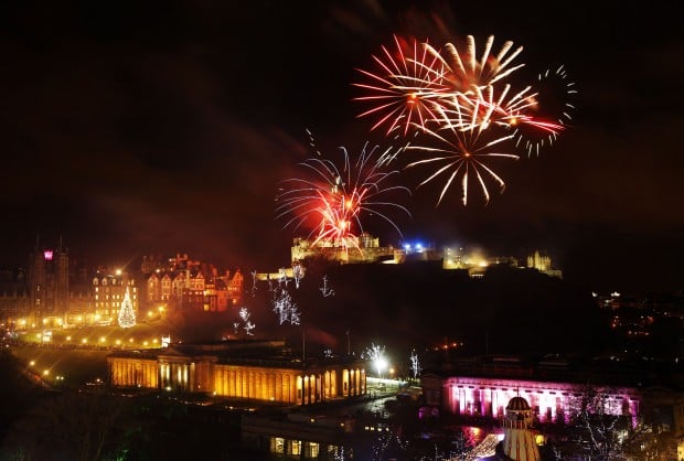 The world celebrates the New Year